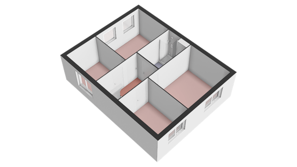 Floorplan - Roerstraat 9, 8303 JC Emmeloord